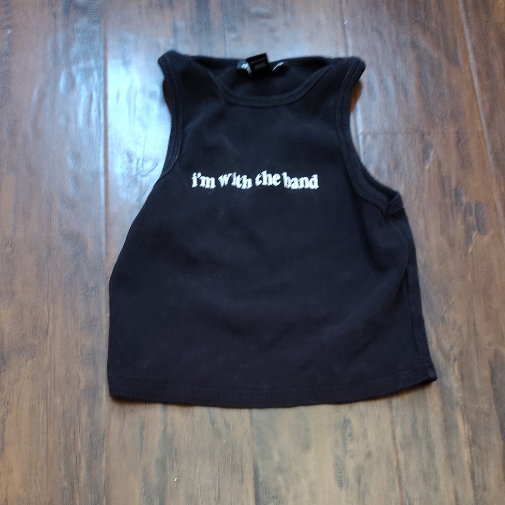 Charlotte Russe Kids Black Tank Top